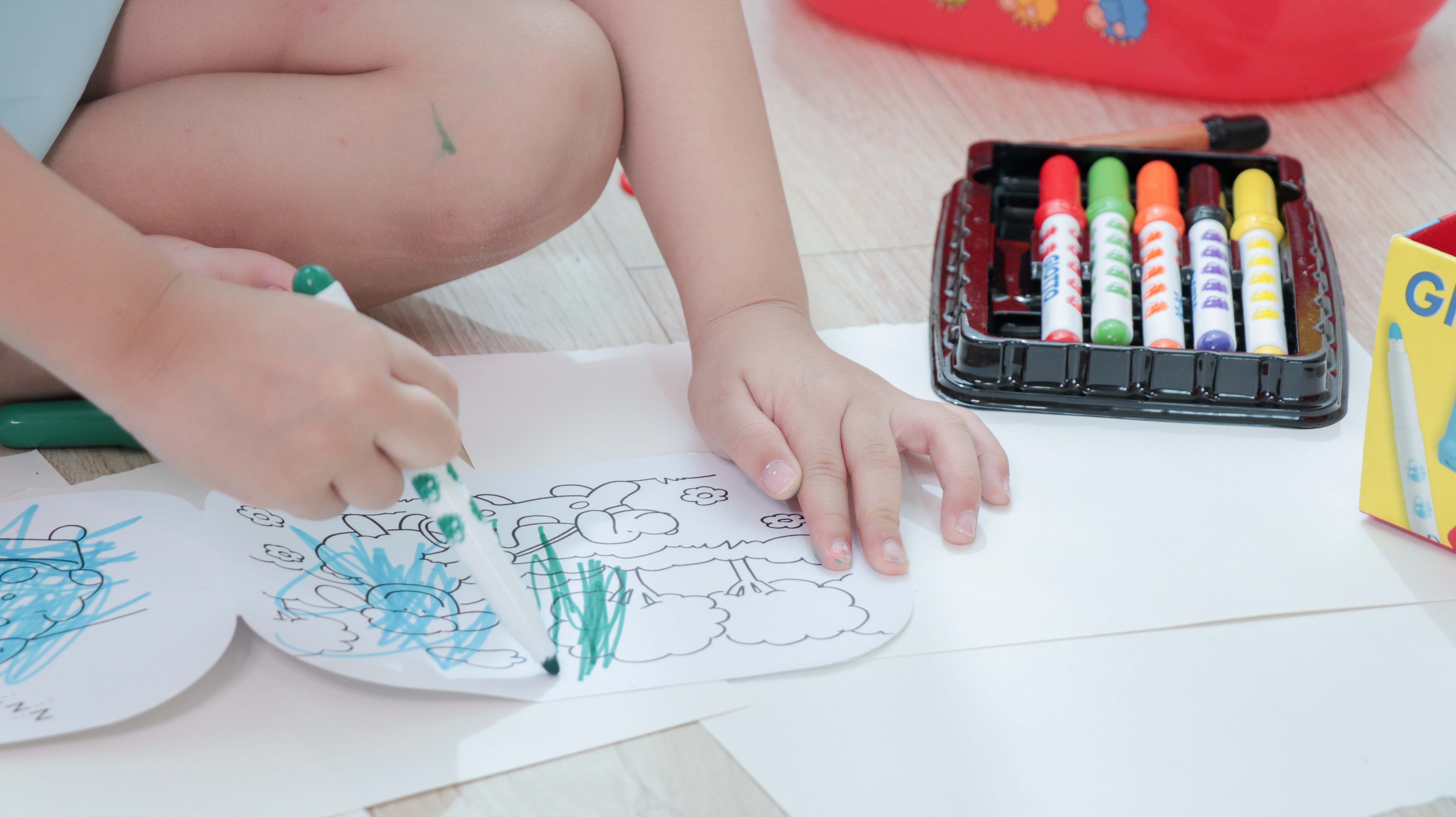 【從繪畫開始了解孩子｜義大利GIOTTO bebe全系列：可洗式無毒蠟筆、彩色筆、黏土】