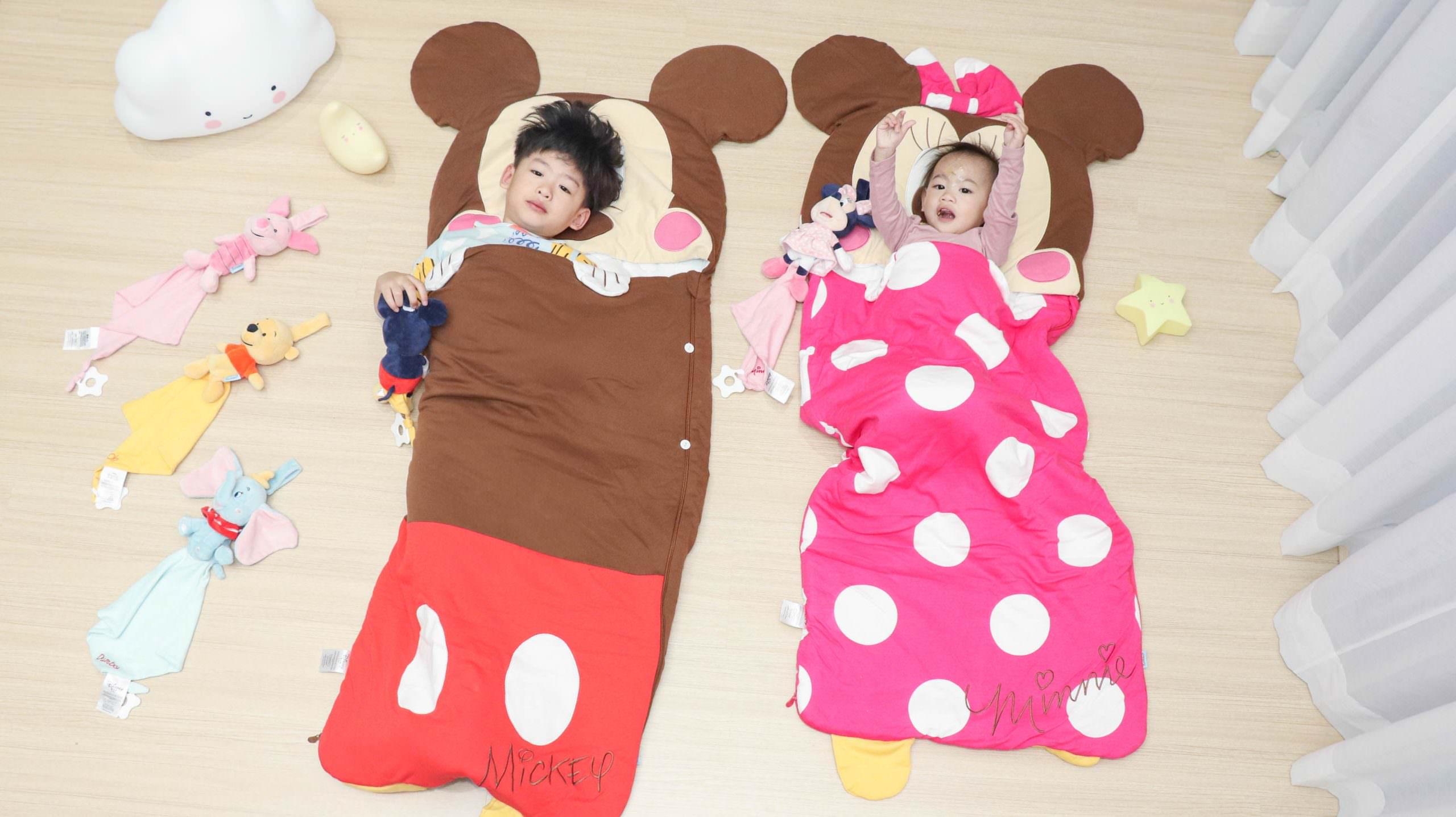 【美國Zoobies迪士尼3 in 1玩偶毯&兒童睡袋 | 暖暖入眠】