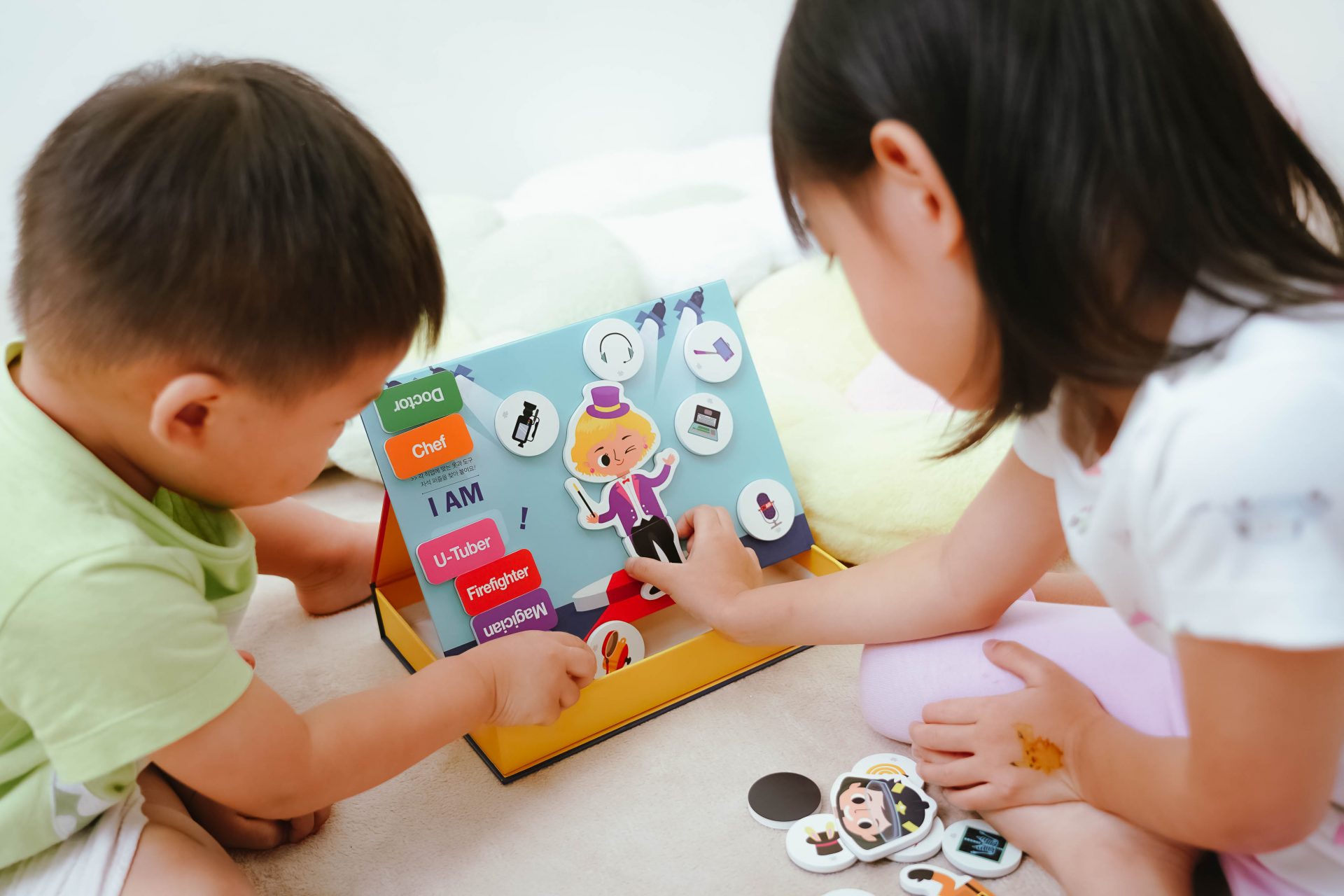 【韓國Ariati磁貼教具。益智磁性拼圖。磁性壁貼海報】軟性磁鐵領導品牌