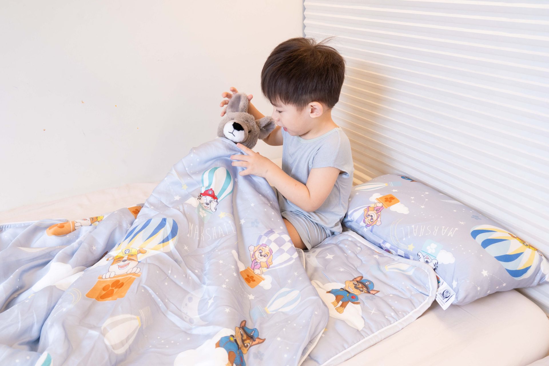 【給你柔柔嫩嫩一夜好眠|伯尼寢具 頂級膠原蛋白60支天絲寢具+汪汪隊天絲兒童睡墊】茜茜質感好物團購 【給你柔柔嫩嫩一夜好眠|伯尼寢具 頂級膠原蛋白60支天絲寢具+汪汪隊天絲兒童睡墊】茜茜質感好物團購