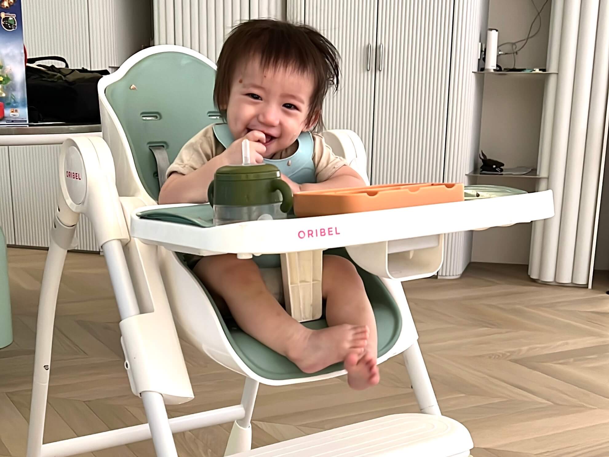 出生就開始用！【新加坡Oribel成長型餐椅。Cocoon Z成長型餐椅。多功能遊戲桌】
