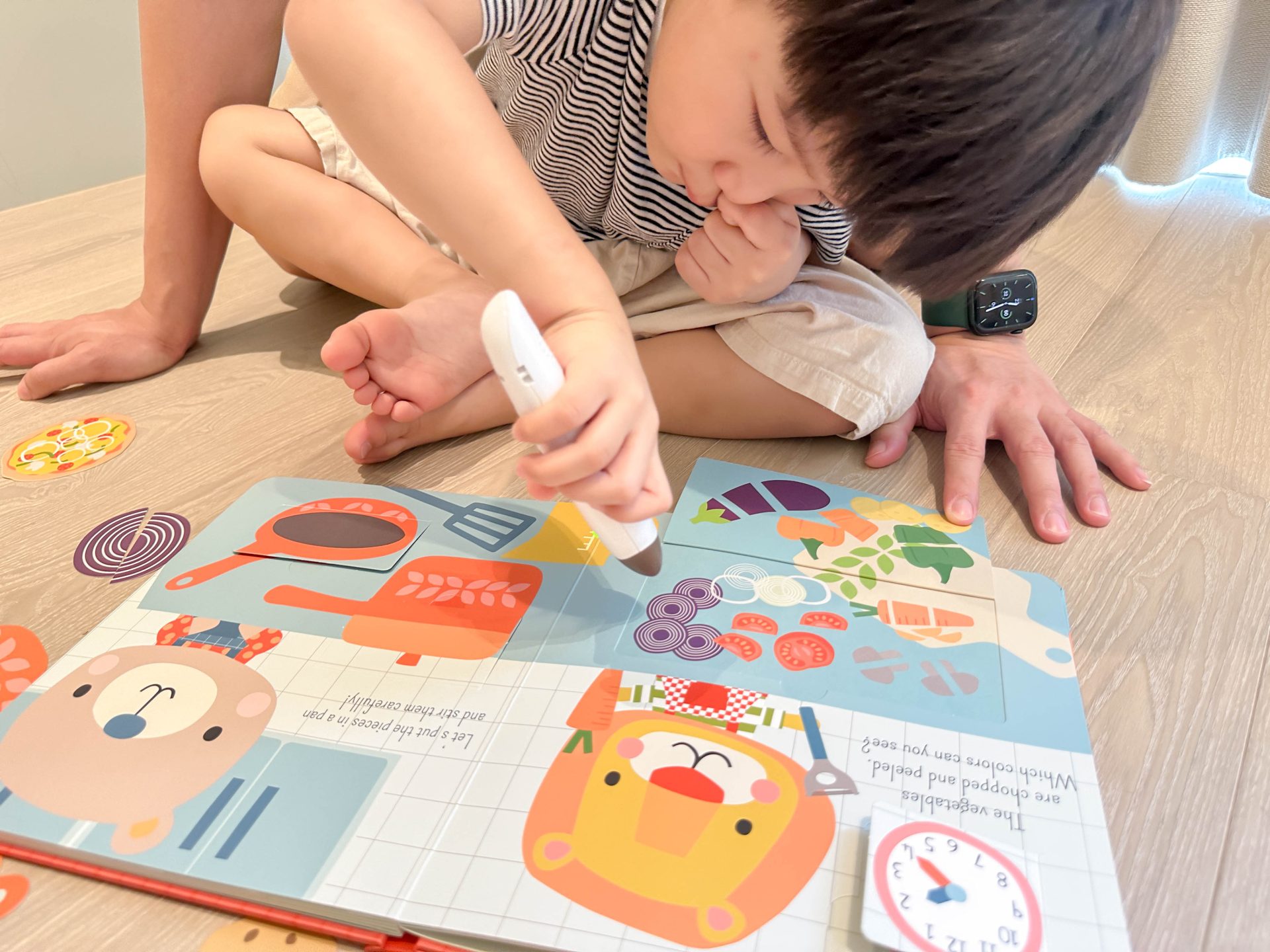 【KidsRead點讀筆x茜茜｜同步提升專注力｜幼兒英文篇。互動學習系列】+小小職人遊戲屋