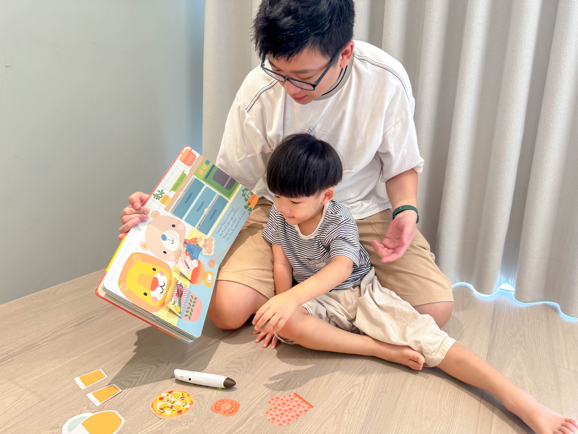 【KidsRead點讀筆x茜茜｜同步提升專注力｜幼兒英文篇。互動學習系列】+小小職人遊戲屋