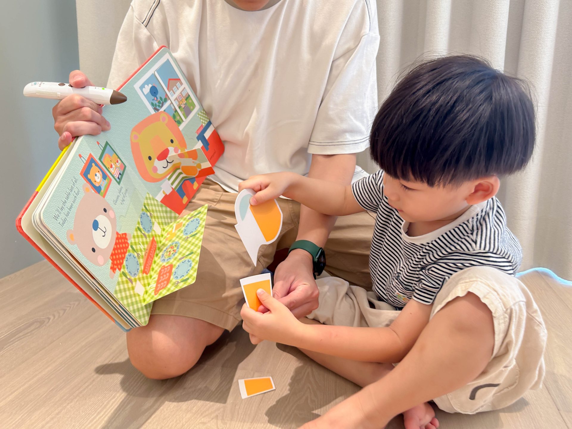 【KidsRead點讀筆x茜茜｜同步提升專注力｜幼兒英文篇。互動學習系列】+小小職人遊戲屋