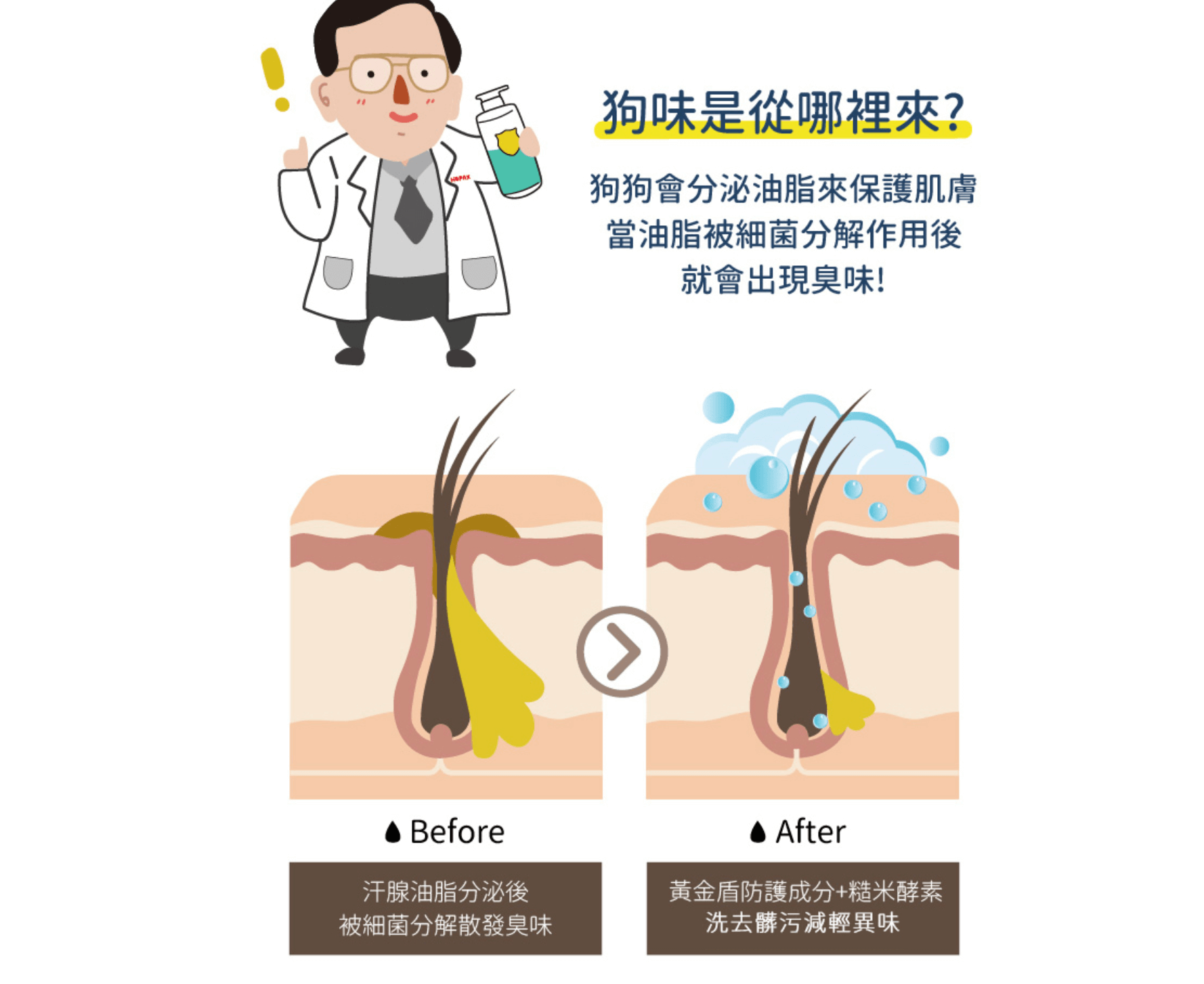 毛小孩跟孩子一樣重要【黃金盾 寵物清潔/照護全系列】讓毛爸毛媽們天天用也安心