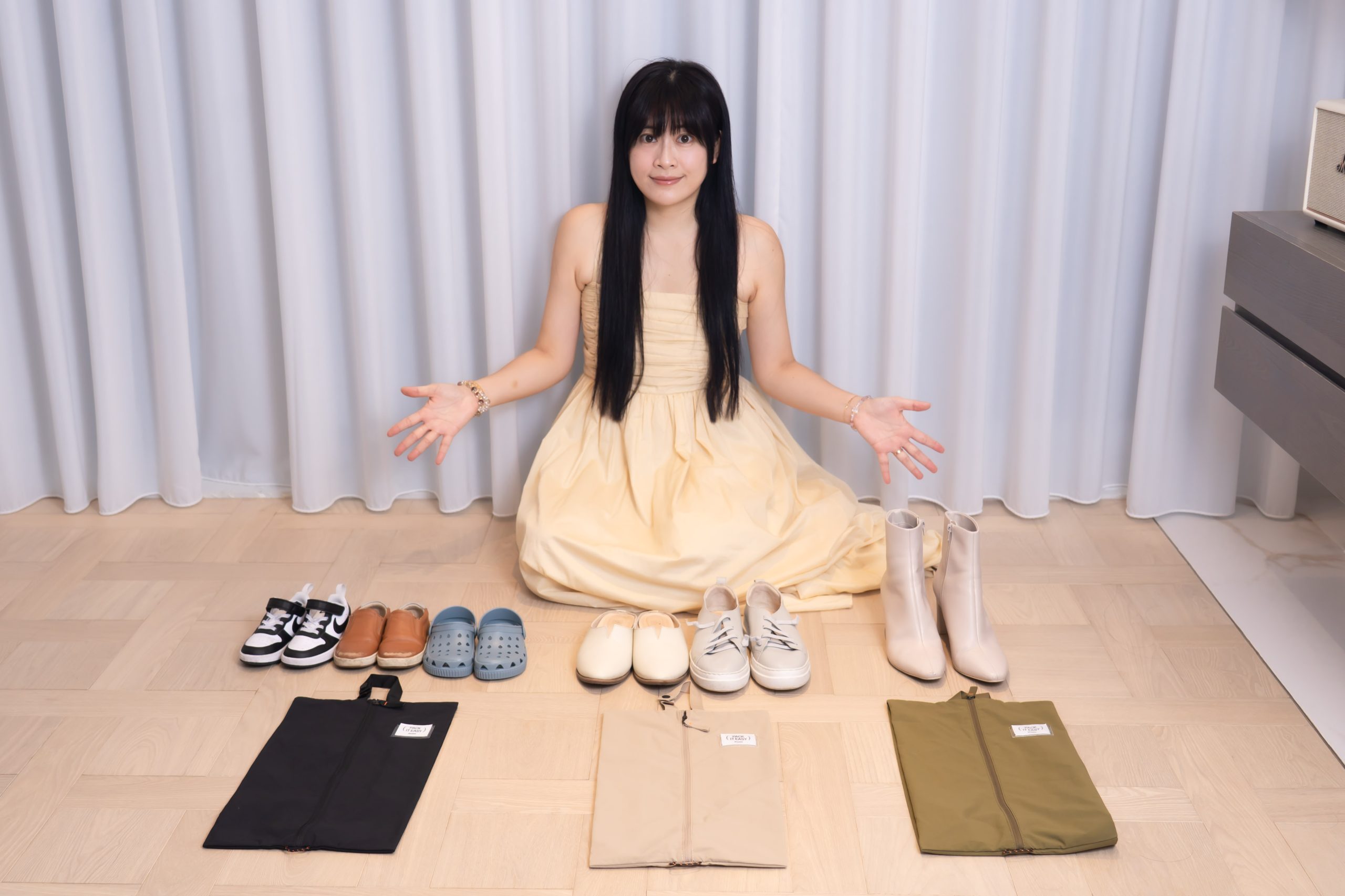 超神！拉鍊一拉多出40%收納空間！【韓國Branden收納專家｜最新二代系列＋Lite超輕量系列】壓縮收納袋(衣物/寢具/外套)。盥洗包。化妝包。護照包。防盜背包。鞋袋