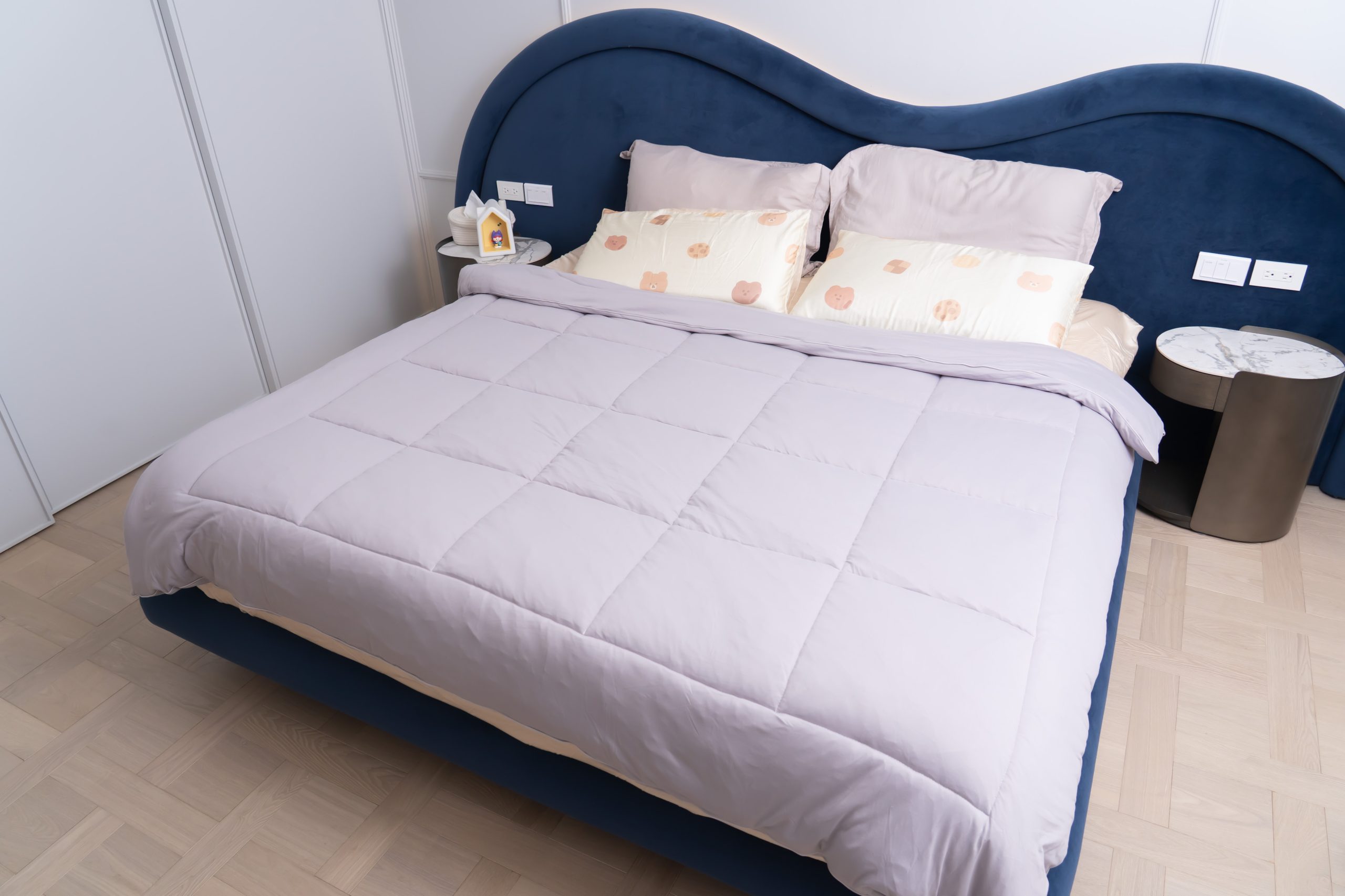 【給你柔柔嫩嫩一夜好眠｜伯尼寢具 頂級膠原蛋白60支天絲寢具+汪汪隊天絲兒童睡墊】茜茜質感好物團購