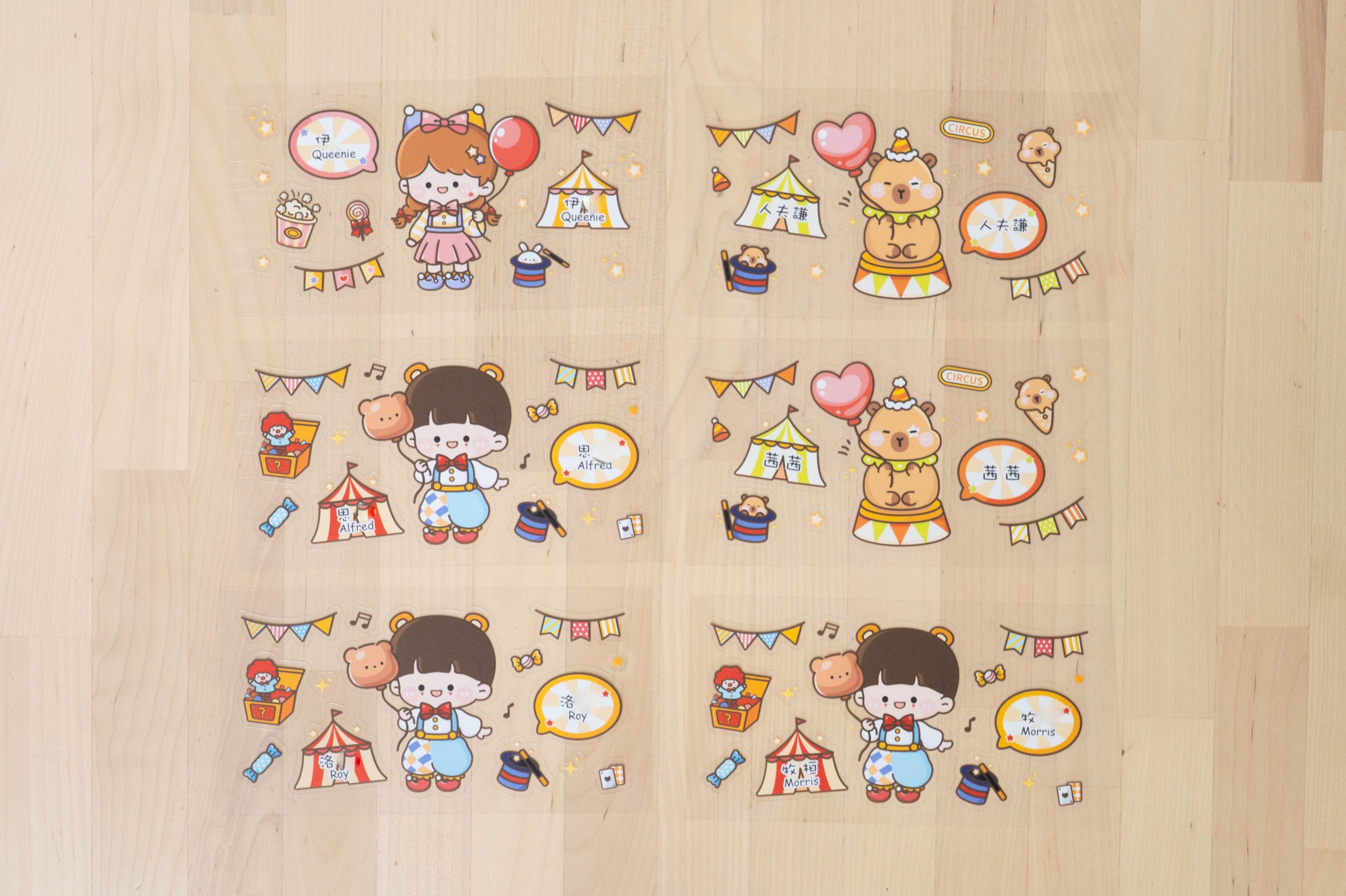 小孩必備！超實用姓名貼【作伴｜耐高溫+防水姓名貼。水晶貼。不鏽鋼水杯。衣物印章。客製餐具組。三色碗。鑰匙圈。手帕。水壺】～波力+汪汪隊聯名款！