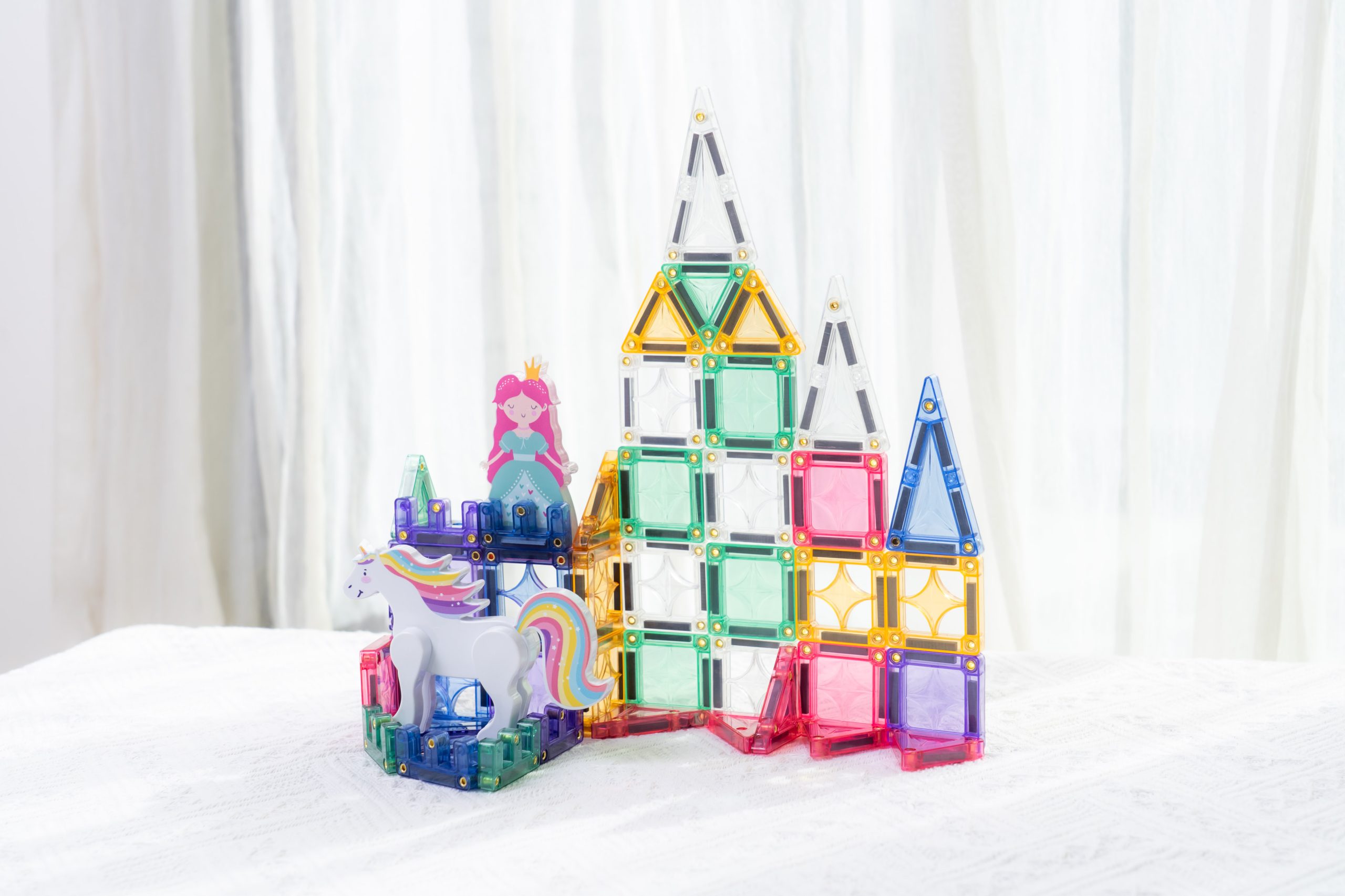 玩出未來創造力【MNTL多彩藝術磁力片、磁力積木、迷你磁力片】0-10歲玩法分享+實玩影片｜茜茜團購推薦