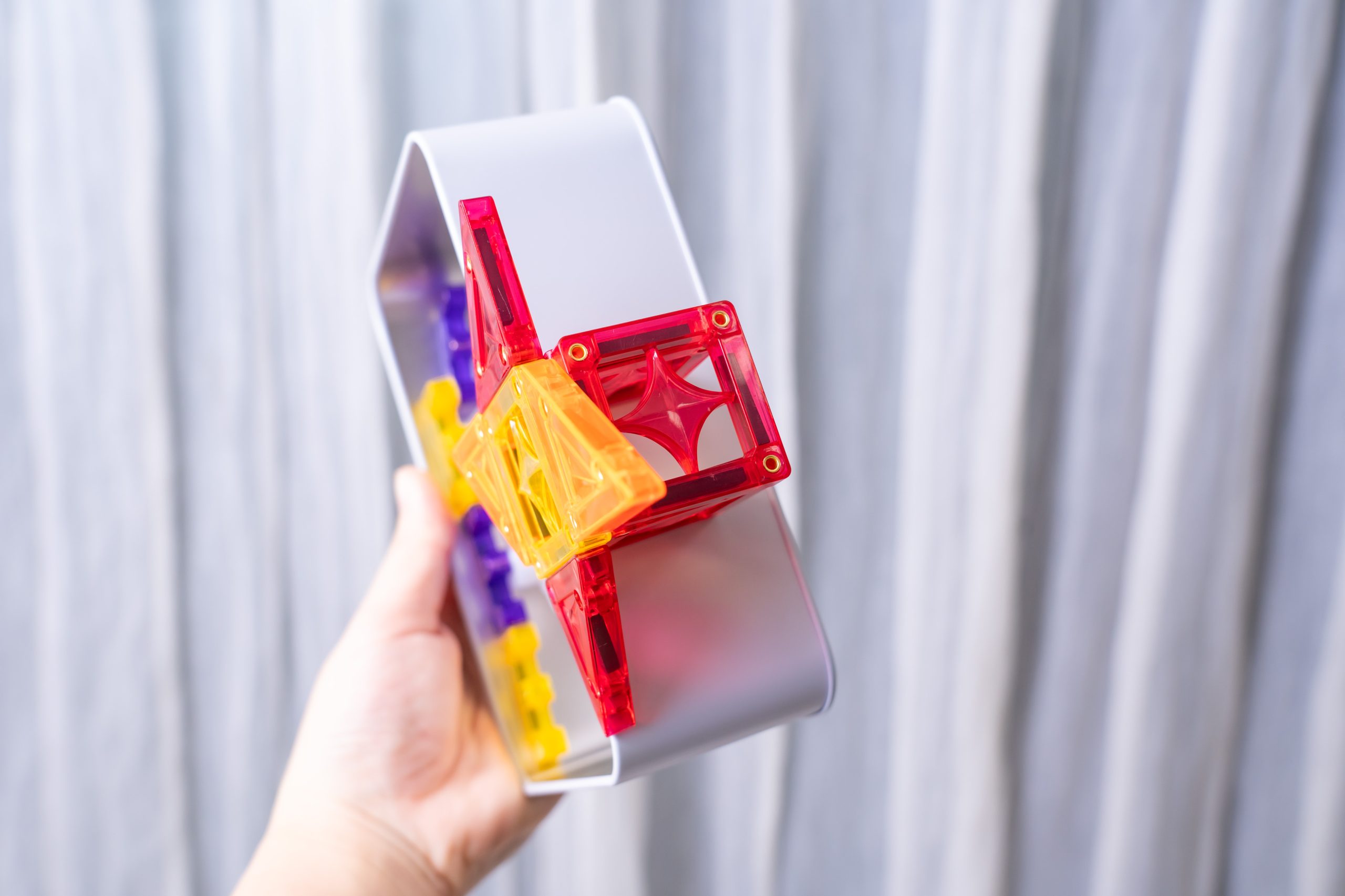 玩出未來創造力【MNTL多彩藝術磁力片、磁力積木、迷你磁力片】0-10歲玩法分享+實玩影片｜茜茜團購推薦