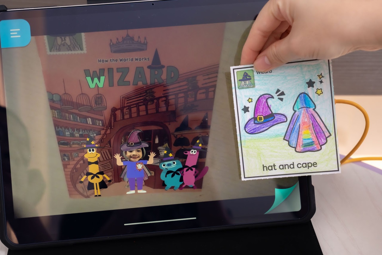 讓孩子愛上閱讀！【AR pedia虛實互動式英文繪本。中英發音】AR Words英語角色扮演+迪士尼互動繪本｜導讀電子書+茜茜延伸教材+學習單