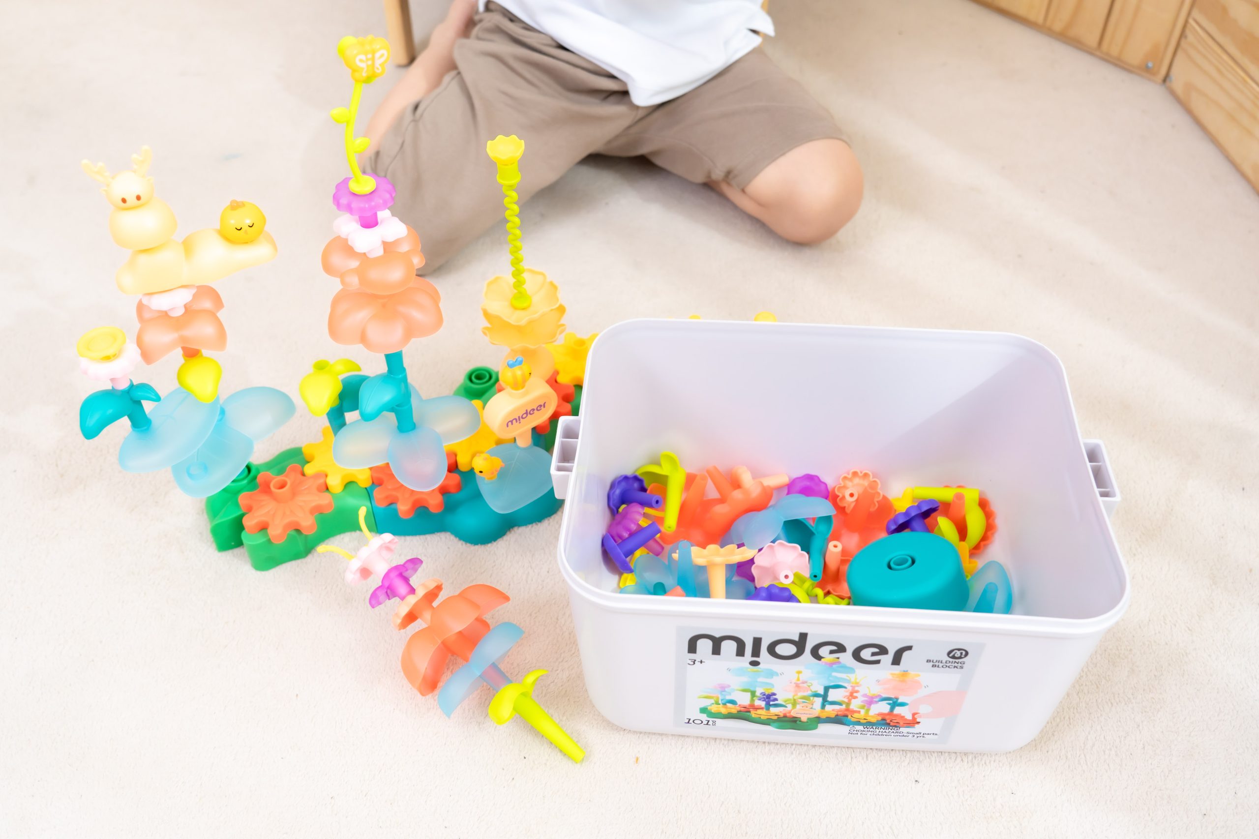 【MiDeer桌遊｜彩虹磁力棒。阿基米德積木。靜音球。雪花片。體能五感。親子桌遊。擬真動物。廚房木玩。投影故事機。DIY手飾】2025秋季新品上市！