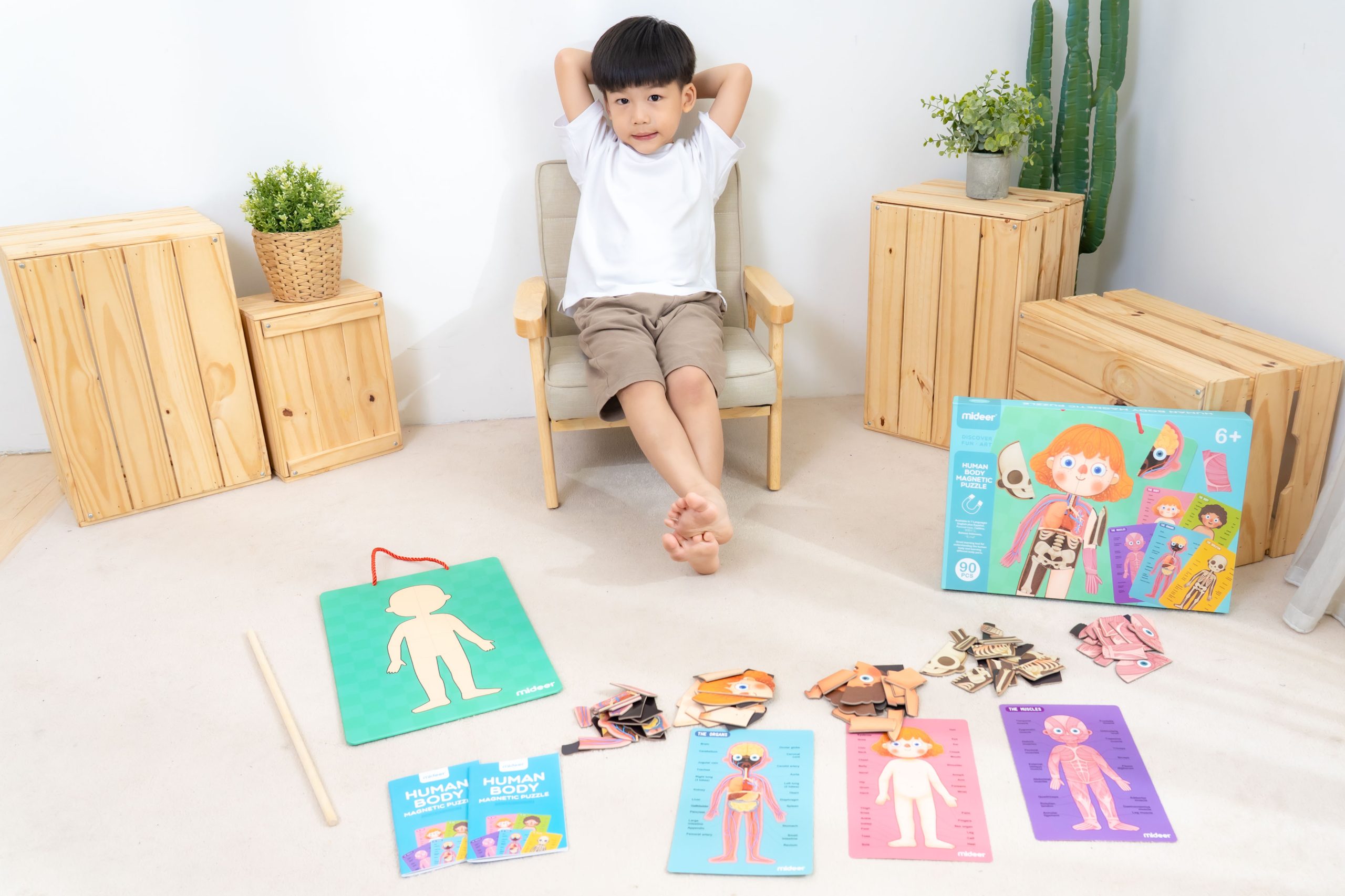 【MiDeer拼圖｜啟蒙式。主題式。進階式。有趣變化｜豐富寶寶的世界】2025秋季新品上市！