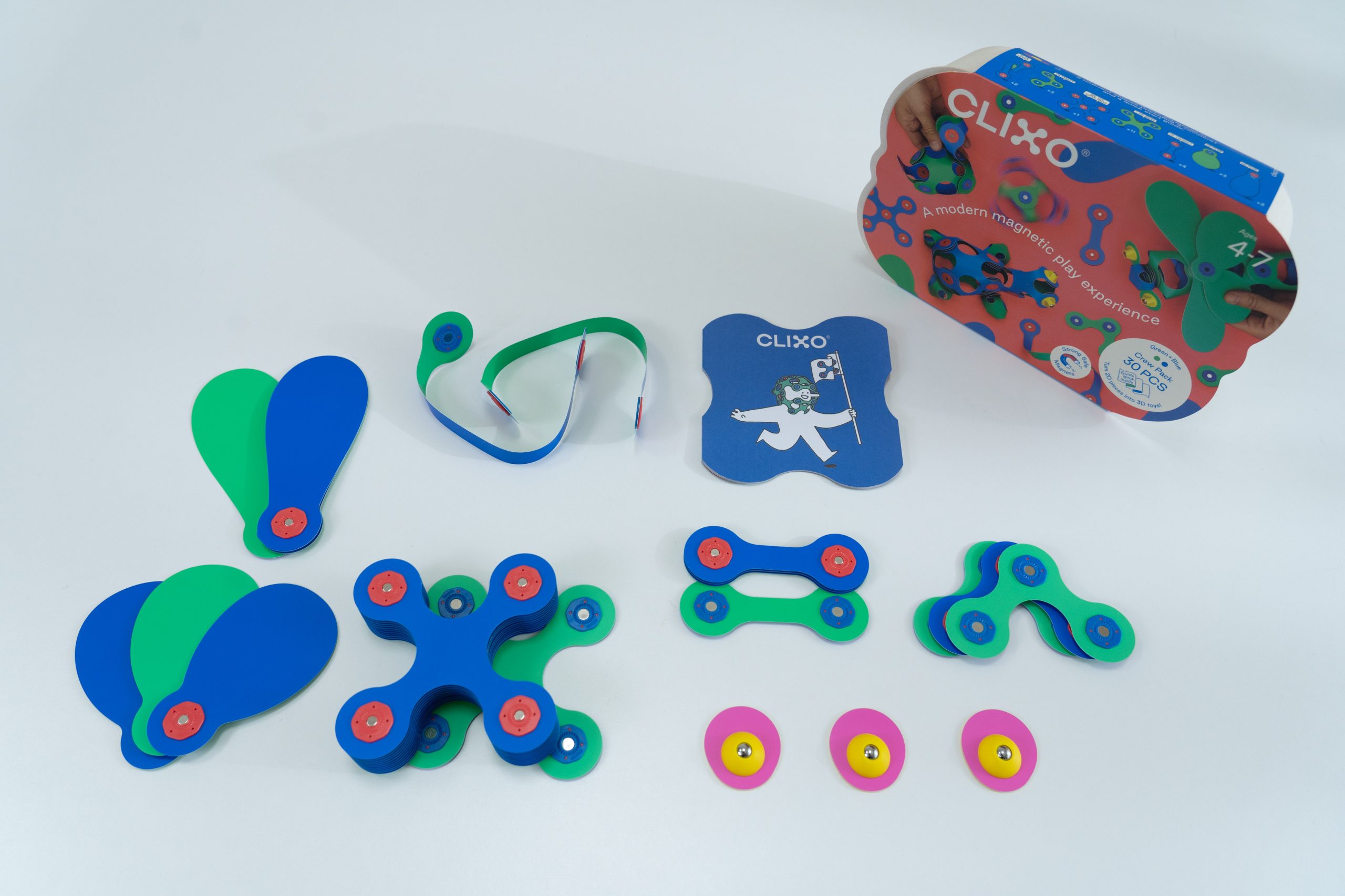 磁力片新玩法【美國Clixo創樂多磁力片:不只2D平面,還能3D變化+戴上身】史上最讚茜茜獨家套組~孩子超愛! 磁力片新玩法【美國Clixo創樂多磁力片:不只2D平面,還能3D變化+戴上身】史上最讚茜茜獨家套組~孩子超愛!