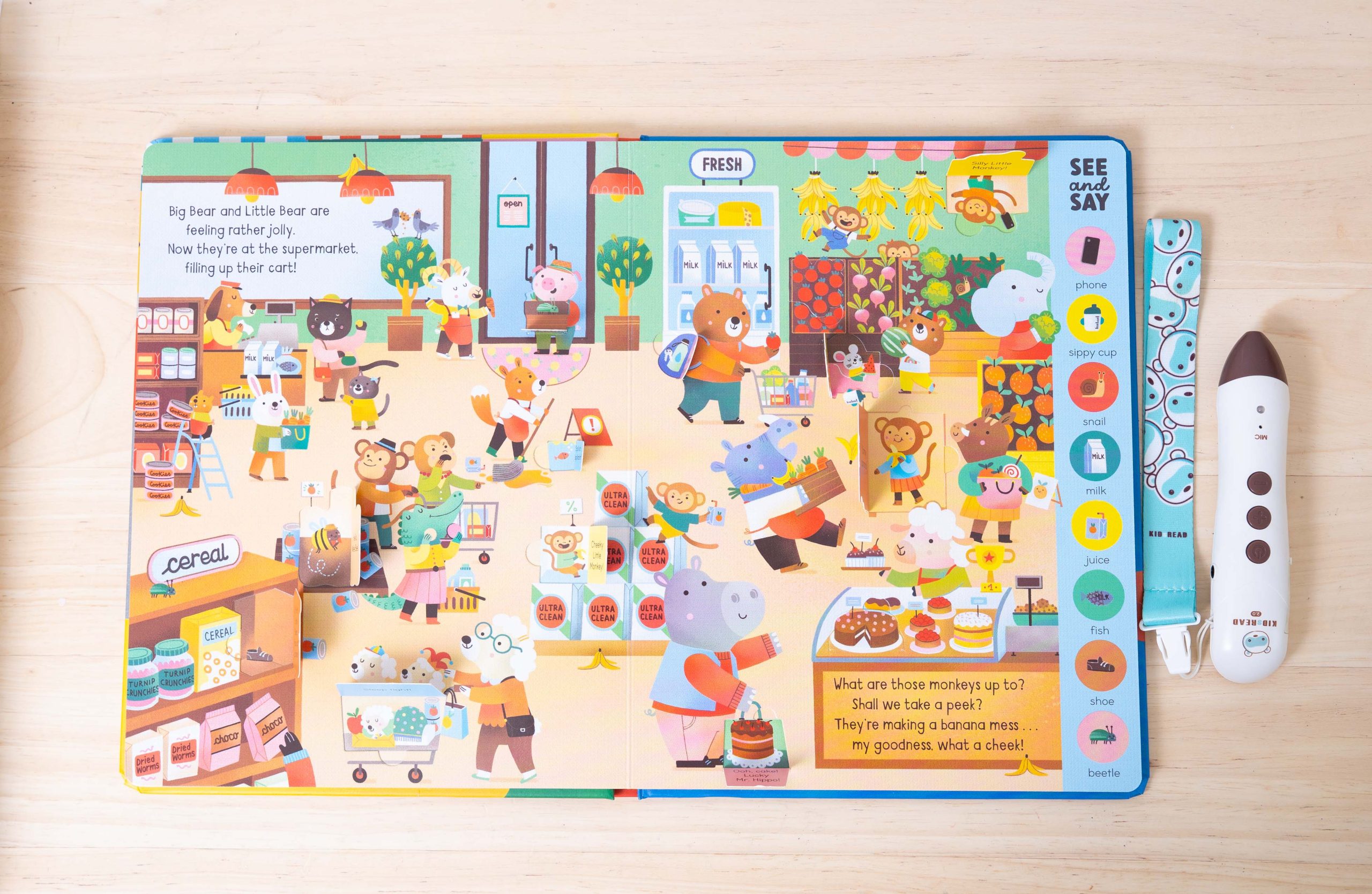 【KidsRead點讀筆x茜茜｜玩樂無痛學語言｜幼兒英文篇。遊戲唱跳系列】