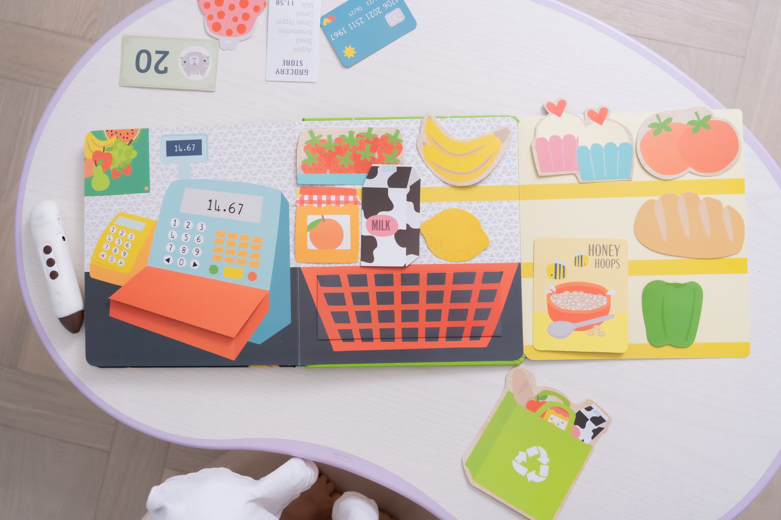 【KidsRead點讀筆x茜茜｜同步提升專注力｜幼兒英文篇。互動學習系列】+小小職人遊戲屋