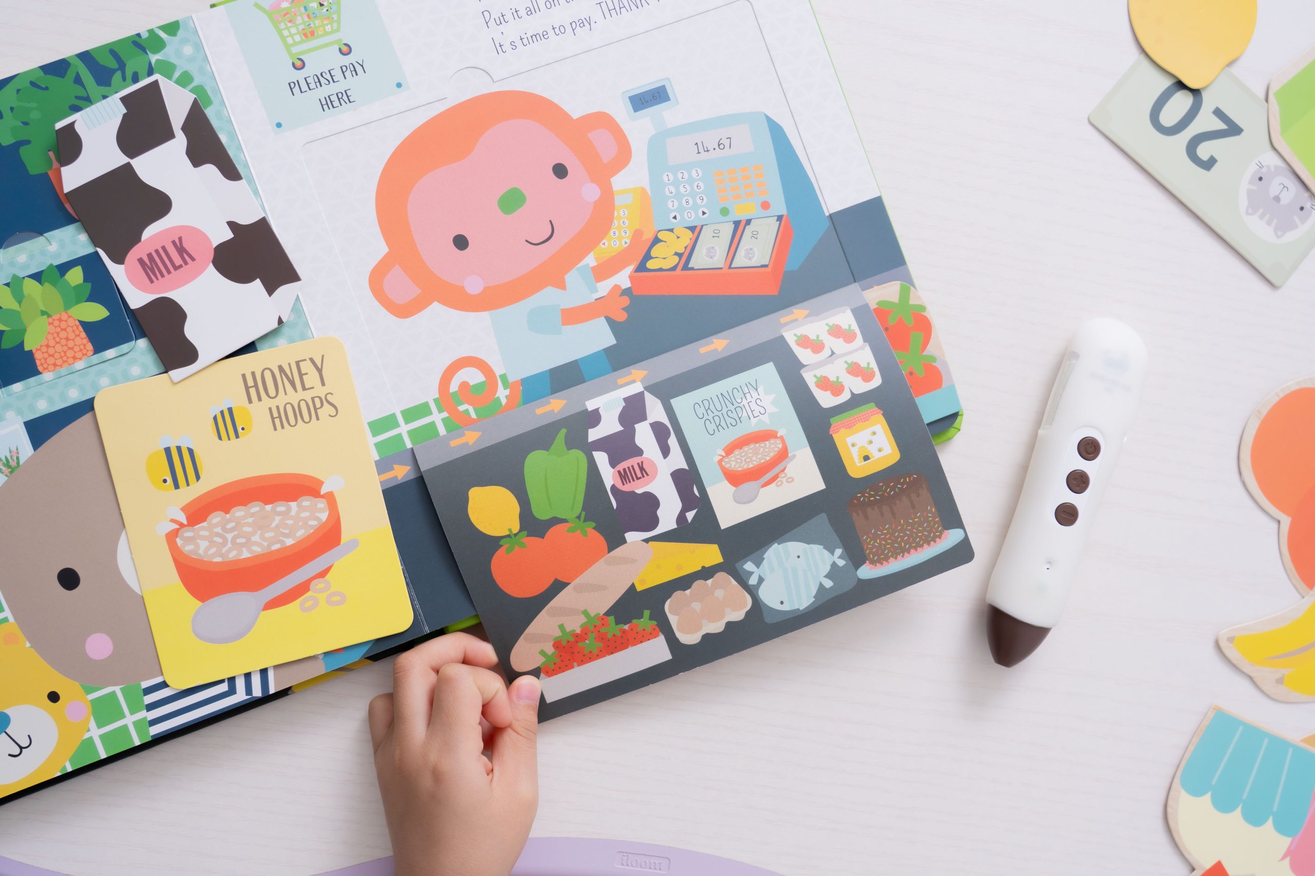 【KidsRead點讀筆x茜茜｜同步提升專注力｜幼兒英文篇。互動學習系列】+小小職人遊戲屋