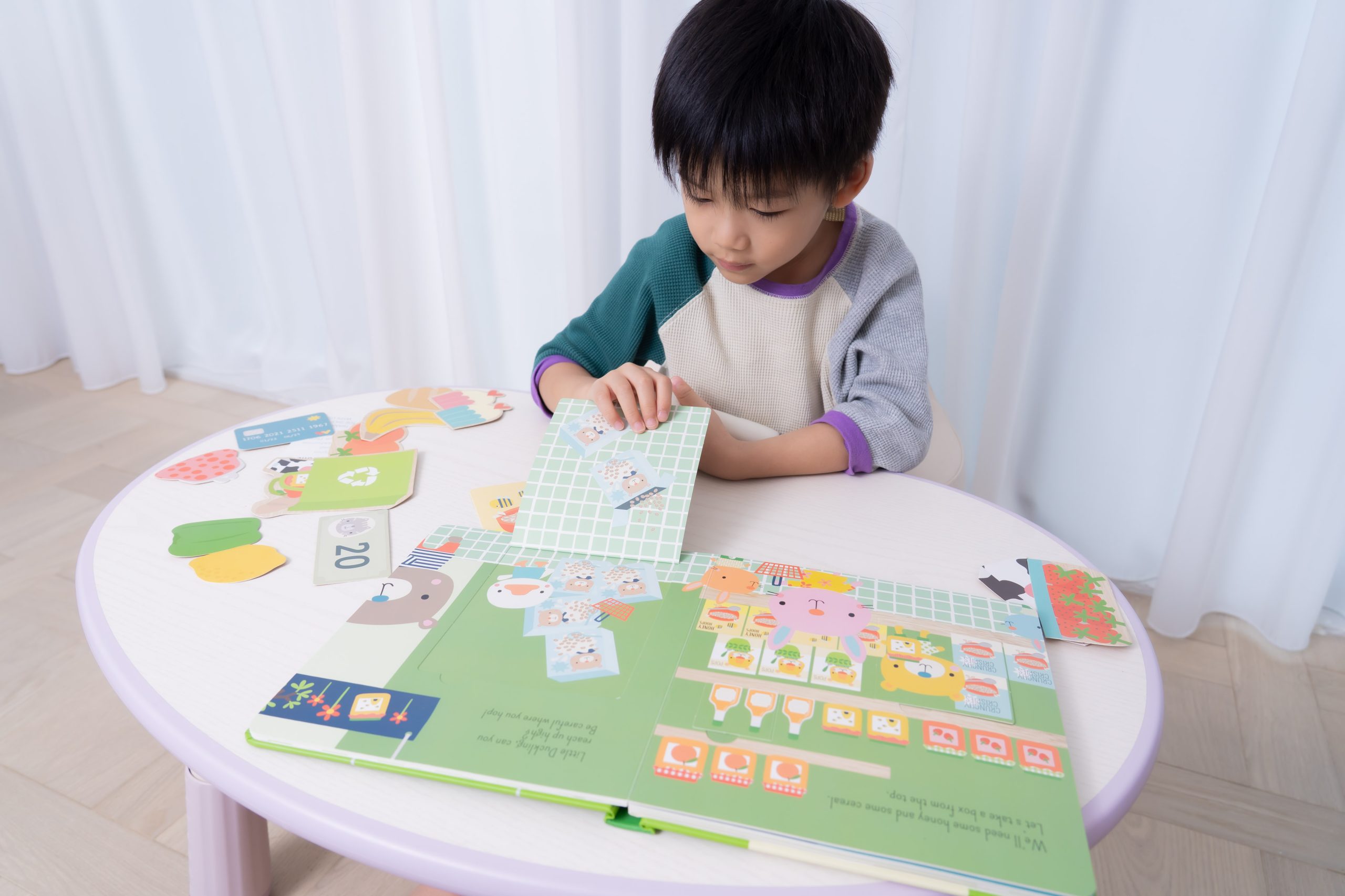 【KidsRead點讀筆x茜茜｜同步提升專注力｜幼兒英文篇。互動學習系列】+小小職人遊戲屋