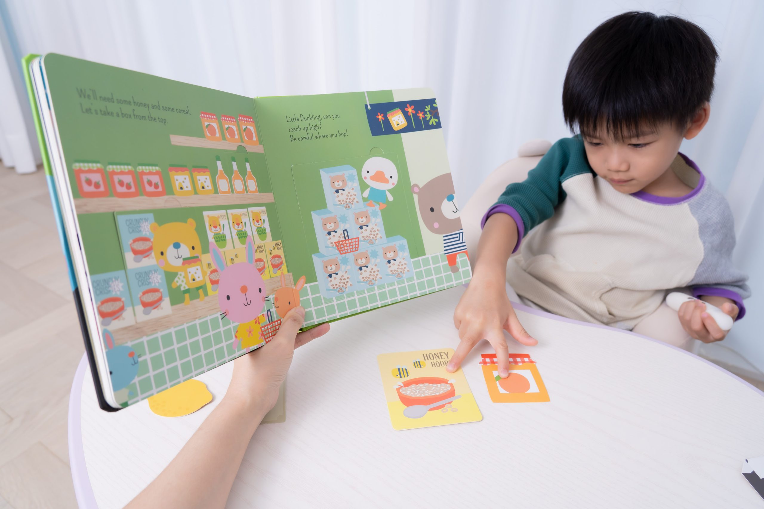 【KidsRead點讀筆x茜茜｜同步提升專注力｜幼兒英文篇。互動學習系列】+小小職人遊戲屋
