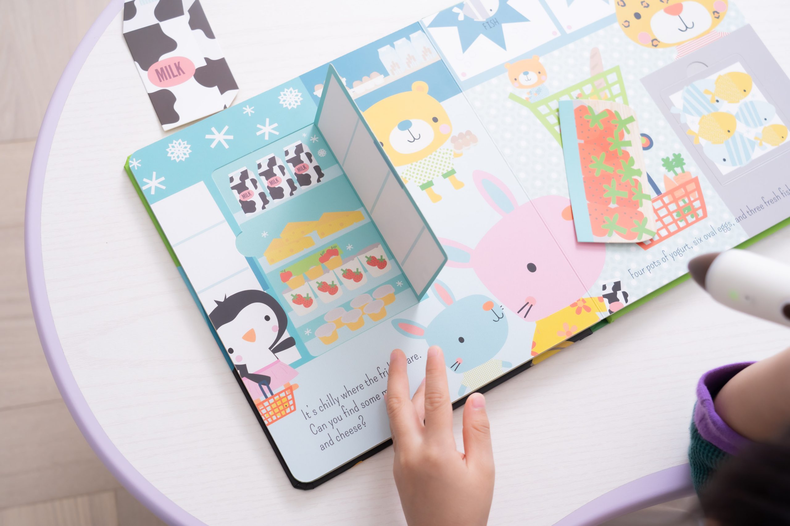 【KidsRead點讀筆x茜茜｜同步提升專注力｜幼兒英文篇。互動學習系列】+小小職人遊戲屋