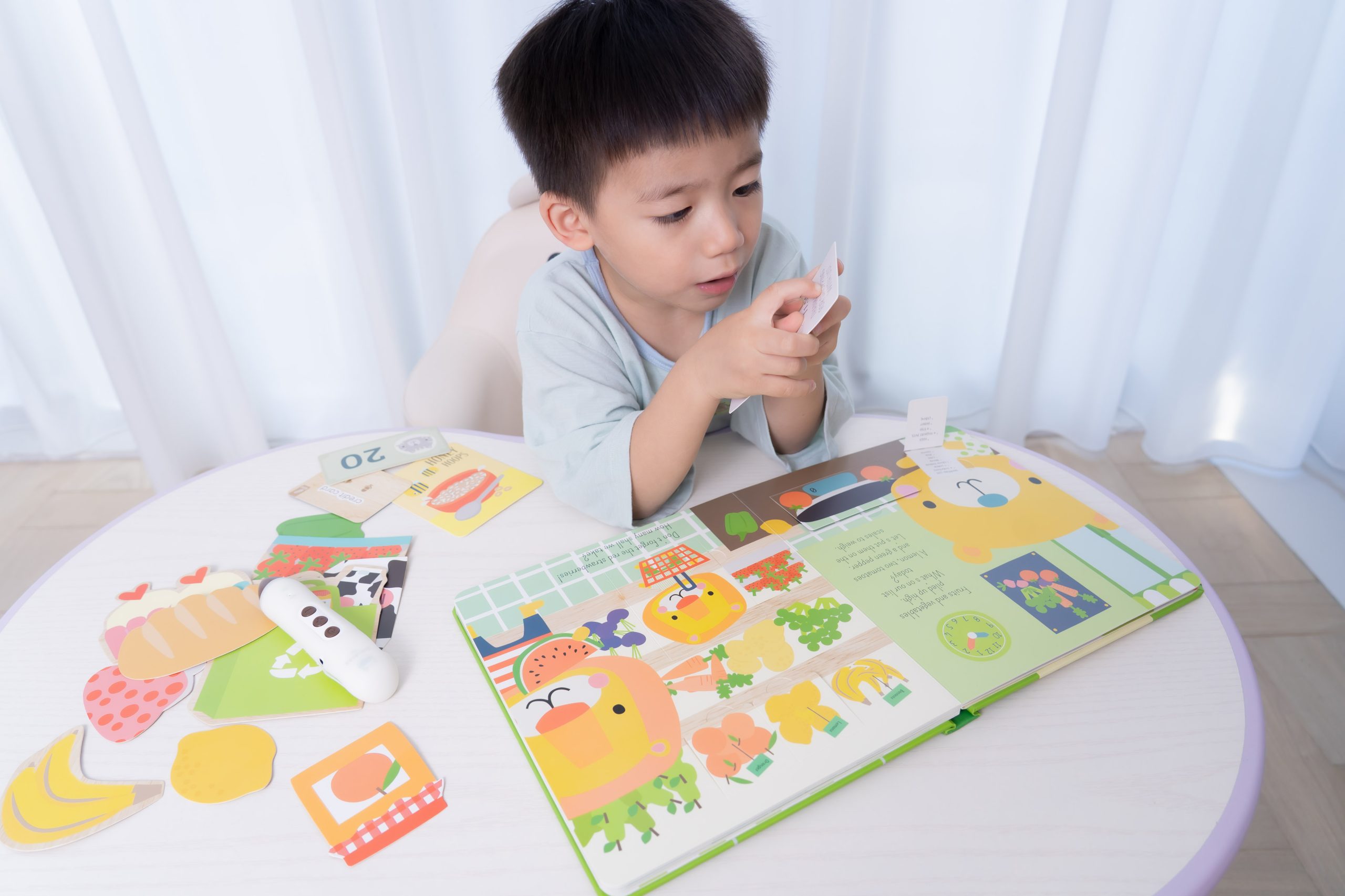 【KidsRead點讀筆x茜茜｜同步提升專注力｜幼兒英文篇。互動學習系列】+小小職人遊戲屋