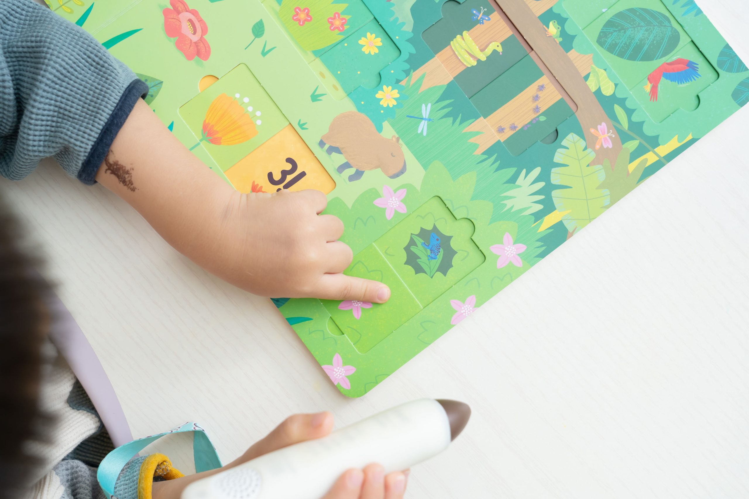 【KidsRead點讀筆x茜茜｜同步提升專注力｜幼兒英文篇。互動學習系列】+小小職人遊戲屋