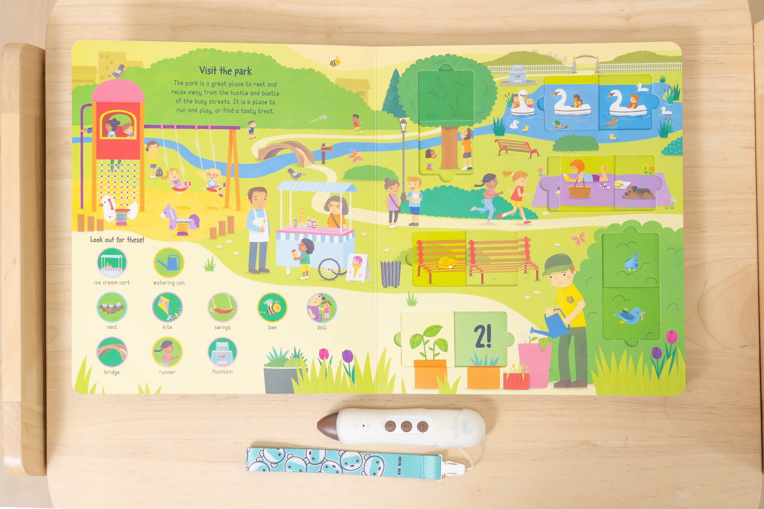 【KidsRead點讀筆x茜茜｜同步提升專注力｜幼兒英文篇。互動學習系列】+小小職人遊戲屋